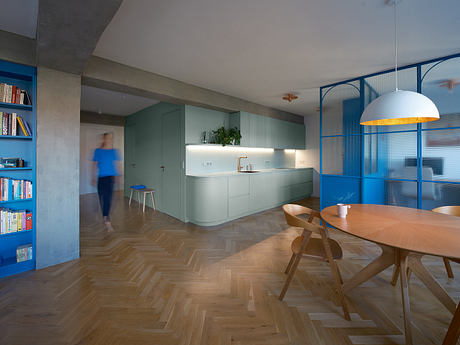 Three Shades of Home: Color-Rich Prague Apartment for a Young Family - 2