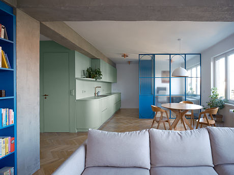 Three Shades of Home: Color-Rich Prague Apartment for a Young Family - 3