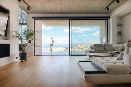 Brutalist Panorama Recasts Hillside Living - 3