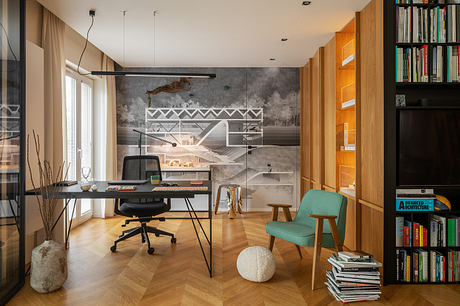 Hybrid Interior BXB studio: Warsaw Workshop Apartment Reinvented - 5