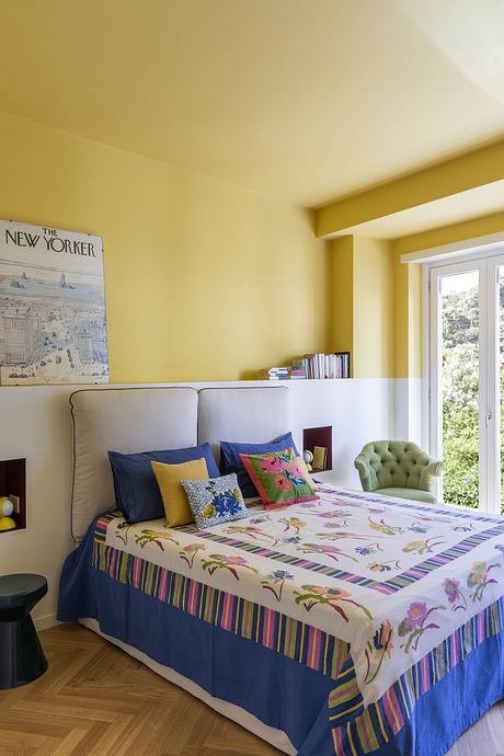 Casa Monti Parioli: Color-Rich Roman Apartment for Modern Living - 6