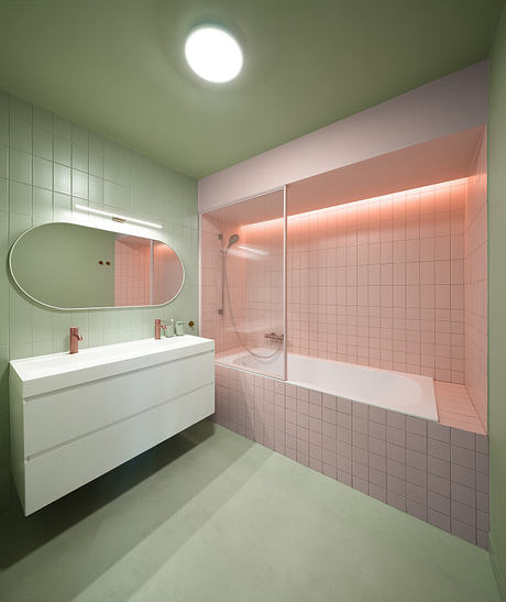 Three Shades of Home: Color-Rich Prague Apartment for a Young Family - 8