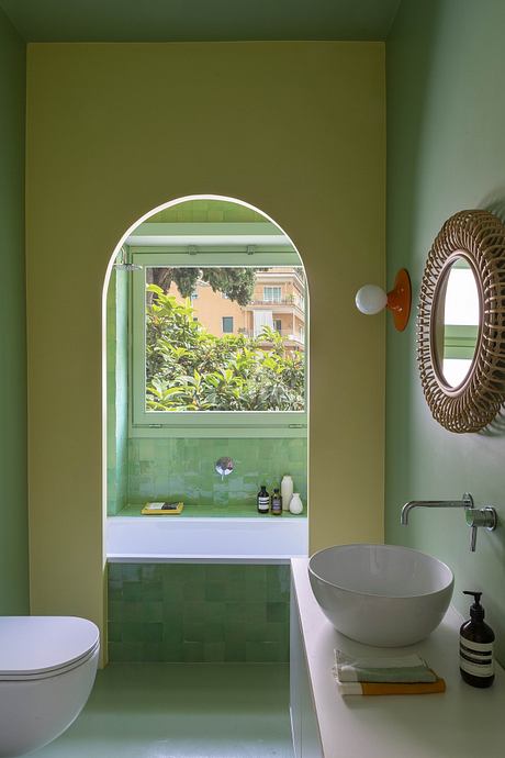 Casa Monti Parioli: Color-Rich Roman Apartment for Modern Living - 8