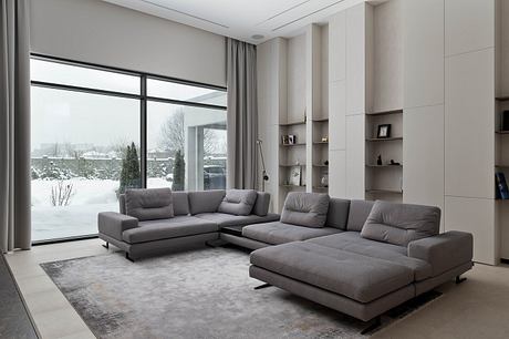 House of Joy — A Minimalist Kyiv House Wrapped in Soft Neutrals - 1