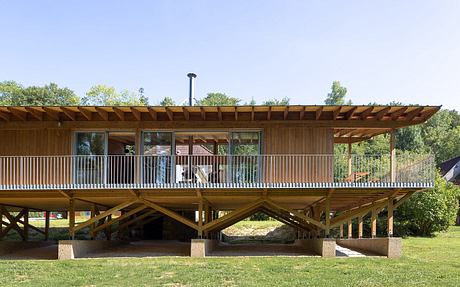 Suspended House Open to Nature by Atelier Victoria Migliore - 1