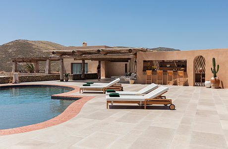 Villa Jondal: Minimalist Coastal Retreat On Rugged Mykonos Sea Cliffs