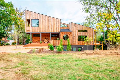 Westwood Wedge Recasts Porch Living With Warm, Light-Filled Home - 1
