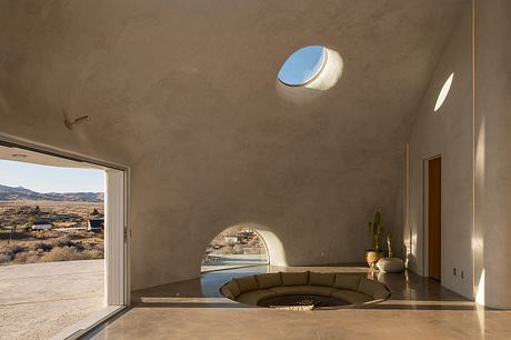 Hata Dome Captures Mountain Horizons with a Sculpted Monolithic Shell - 2