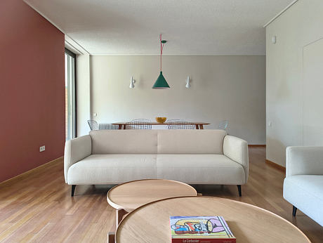 Apartment in Kifissia Reframes Modernist Roots with Lush Color - 3