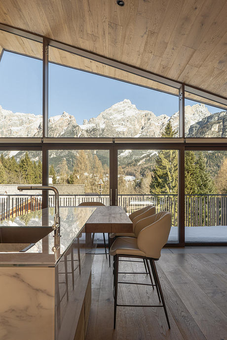 Chalet Cristallo Reimagines Mountain Living - 3