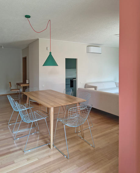 Apartment in Kifissia Reframes Modernist Roots with Lush Color - 4