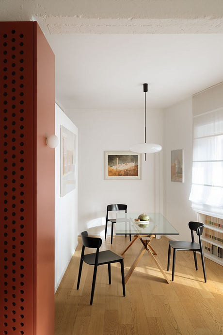 Rosso Falun Apartment by RM Architecture - 5