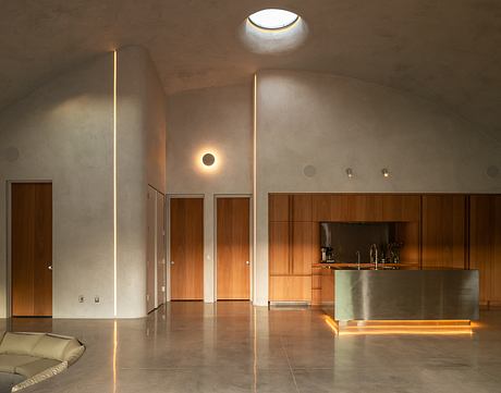 Hata Dome Captures Mountain Horizons with a Sculpted Monolithic Shell - 5