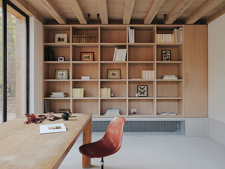 In Sinu Architectes: Timber Home Framing Serene Life In Barbizon - 7