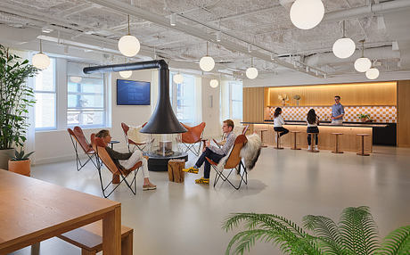 Relativity: Legal Tech Headquarters with Warm Neutrals and Color Hub - 9