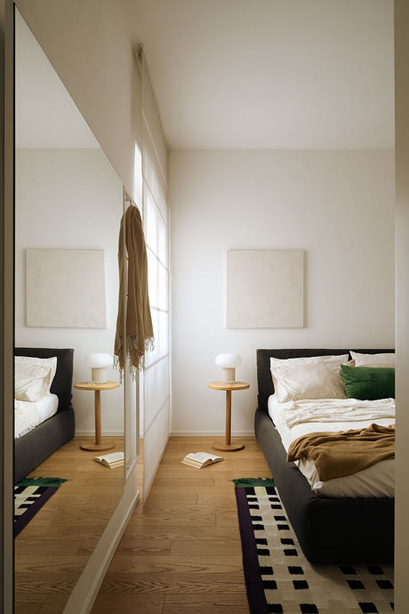 Rosso Falun Apartment by RM Architecture - 8