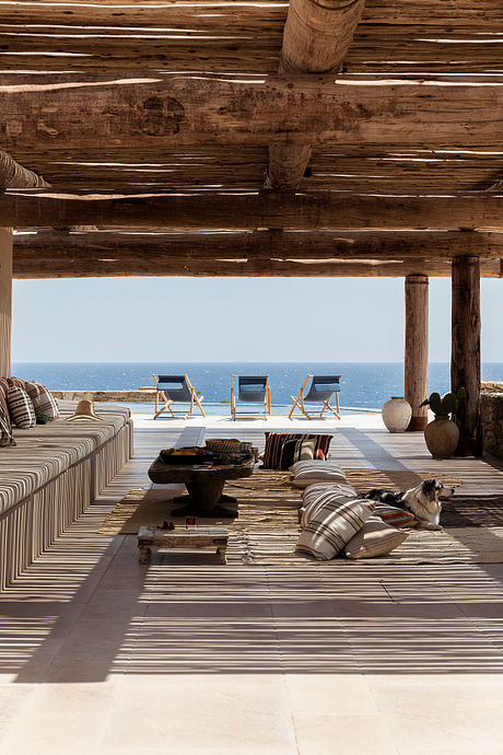 Villa Jondal: Minimalist Coastal Retreat On Rugged Mykonos Sea Cliffs - 5