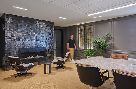 Relativity: Legal Tech Headquarters with Warm Neutrals and Color Hub - 12