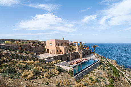 Villa Jondal: Minimalist Coastal Retreat On Rugged Mykonos Sea Cliffs - 8