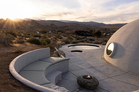 Hata Dome Captures Mountain Horizons with a Sculpted Monolithic Shell - 11