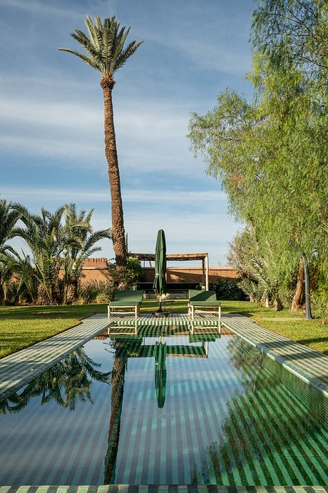 Dar Kemgia: Earthy Moroccan House Immersed in Palmeraie Gardens Beauty - 10