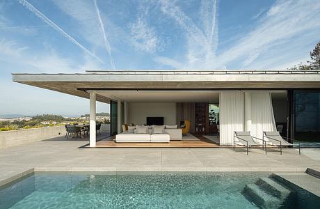 Casa A: Terraced Living on a Steep Urban Hillside in Braga