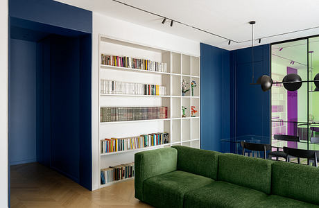 Casa Kaleido Balances Soft Daylight with Saturated Interior Color