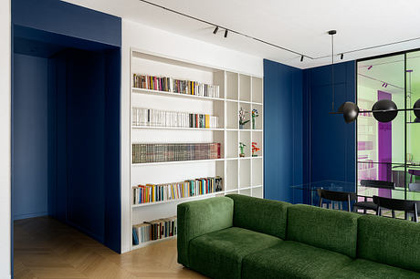 Casa Kaleido Balances Soft Daylight with Saturated Interior Color - 1