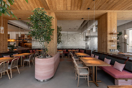 Lubov & Ludy: A Warm, Textured Restaurant Interior in Rivne - 1