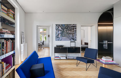 MMMM Apartment: A Milan Home Shaped by Heritage and Bold Contrast