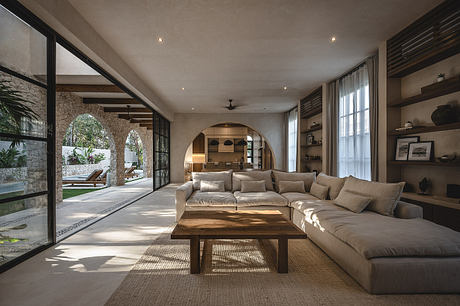 Casa Colina Explores Arches, Stone, and Courtyard Living in Tulum - 2