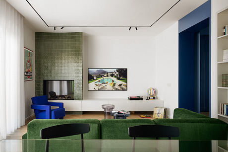 Casa Kaleido Balances Soft Daylight with Saturated Interior Color - 2