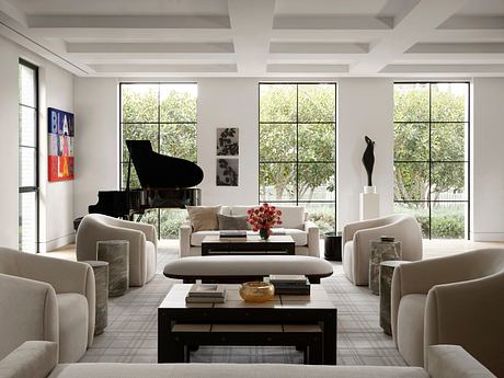 Palm Residence: Warm Minimalism in a Layered Beverly Hills House - 3