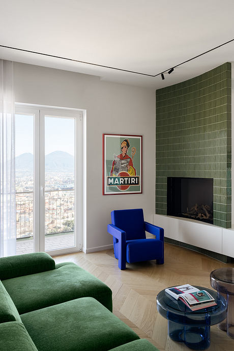 Casa Kaleido Balances Soft Daylight with Saturated Interior Color - 3