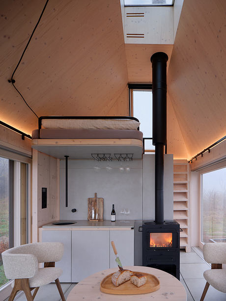 Devín Cabin Balances Off-Grid Living with Seasonal Comfort - 4