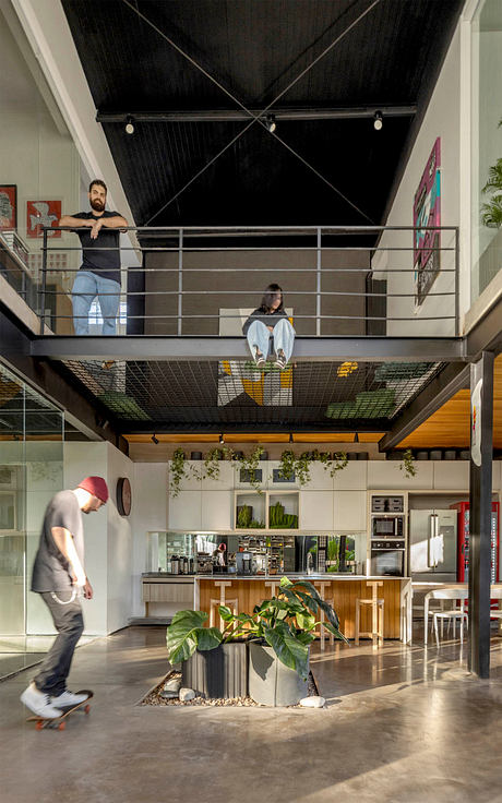 Architectural Warehouse Studio — Reviving Warehouse for Creative Work - 7