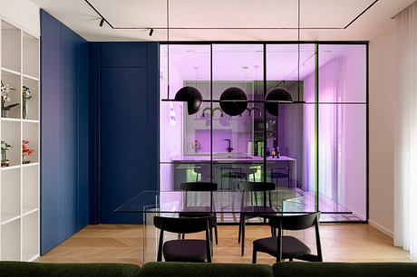 Casa Kaleido Balances Soft Daylight with Saturated Interior Color - 4