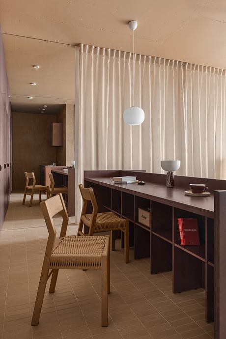 Limestone Project Uses Earth Tones to Shape Quiet Guest Rooms Inside - 6