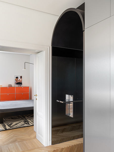 MMMM Apartment: A Milan Home Shaped by Heritage and Bold Contrast - 6