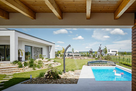 Villa Litomyšl II: A Family House Shaped by Light, Slope, and Garden - 5