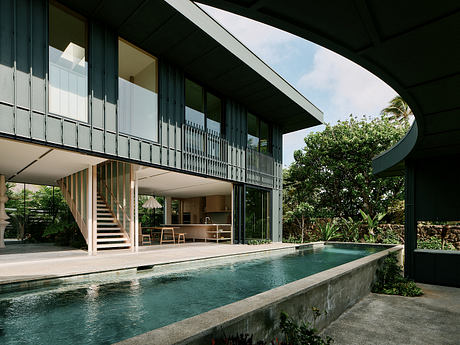 Kailua House Reveals a Jungle-Lined Retreat for Gatherings by the Shore - 6