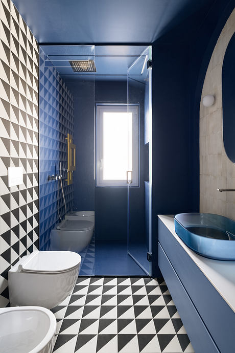 Casa Kaleido Balances Soft Daylight with Saturated Interior Color - 7