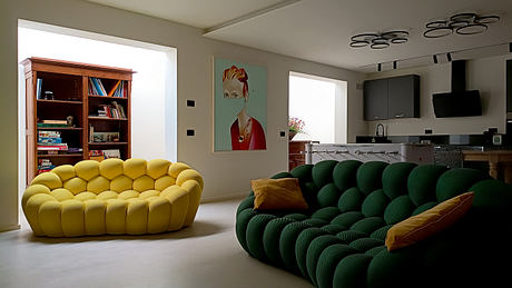 Villa MA: Color-Rich Italian Villa with Playful Contemporary Interior - 9