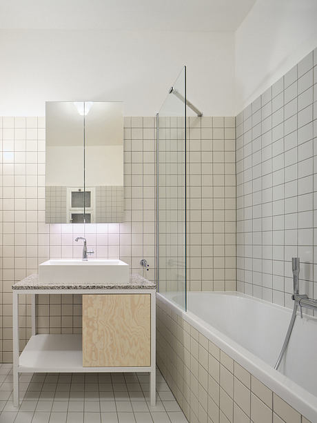 Corner Apartment Reworks a 1930s Prague Home Around River Views - 7