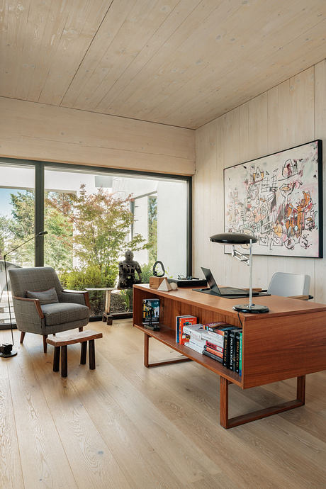 Arco House: A Madrid Home Shaped Around Art, Color, And Garden - 8