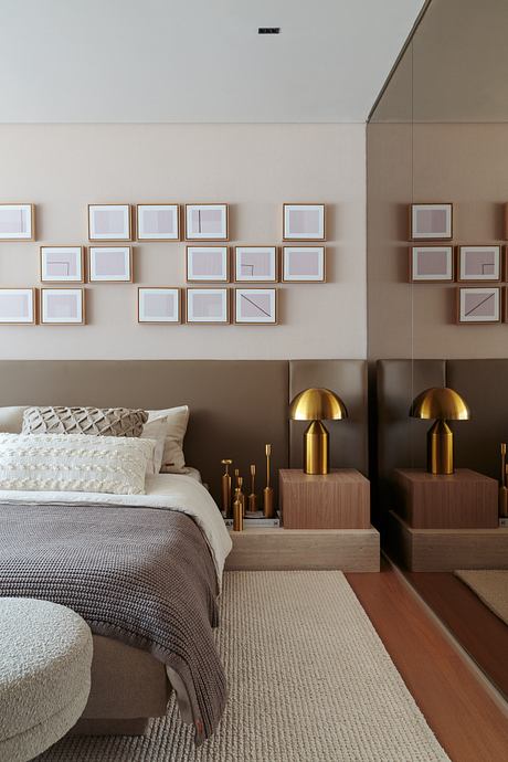 Cerâmica Apartment Shapes Calm Interiors Through Warm Stone and Wood - 12