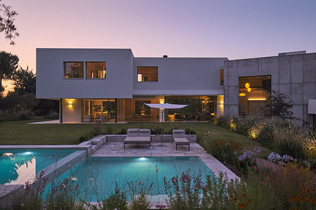 Arco House: A Madrid Home Shaped Around Art, Color, And Garden - 16