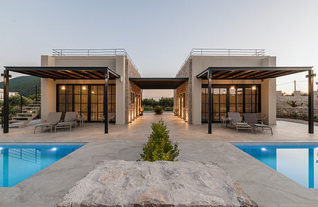 Rizes Villas Extends Local Stone Across Cottage Living