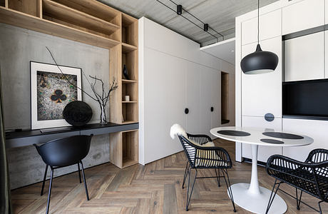 Small Apartment in Vilnius by Irena Oze