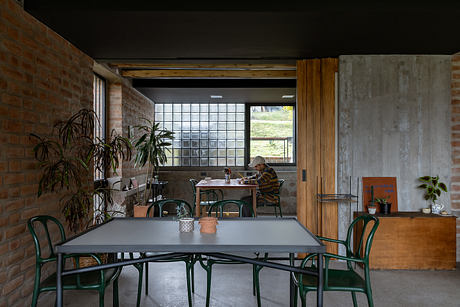 Horno de Pan Opens Toward the City Across the River - 2